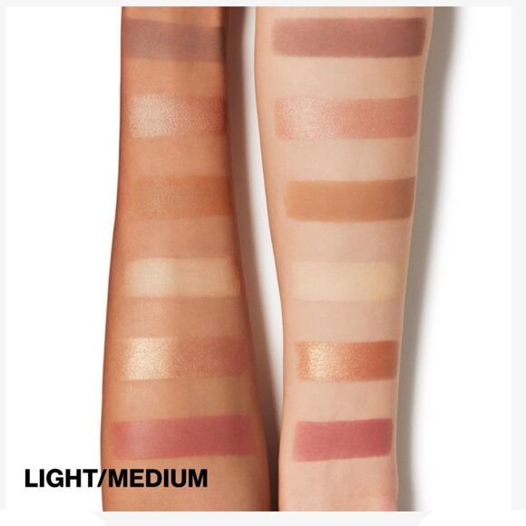 Smashbox Cali Contour Blush, Highlighter, & Bronzer Face Palette in Light/Medium - Picture 4 of 8